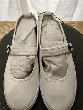 Maurices White Mary Jane Canvas Sneakers